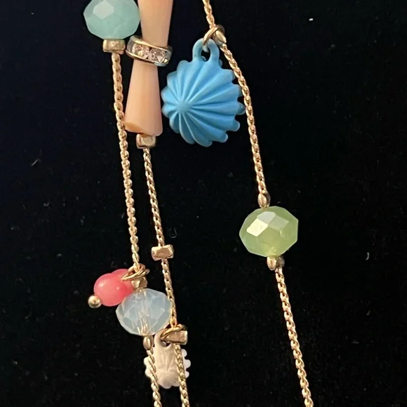 Betsy Johnson Multi-Color Beaded Necklace - Picture 7 of 8